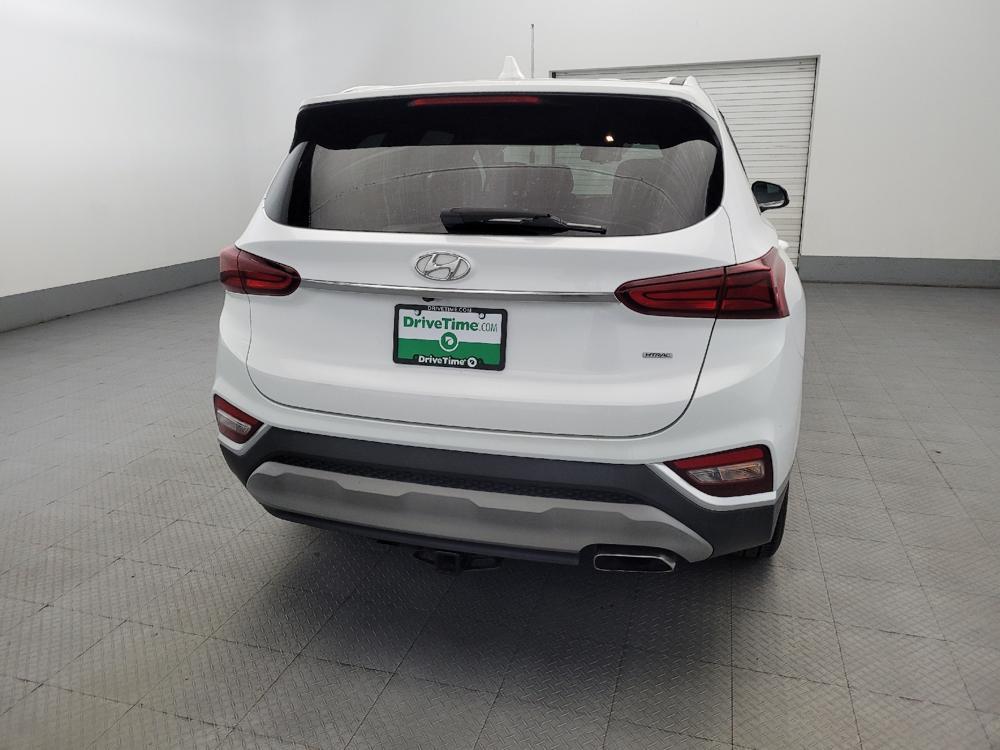 used 2019 Hyundai Santa Fe car, priced at $22,095