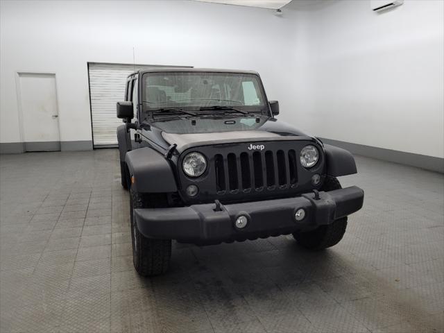 used 2016 Jeep Wrangler Unlimited car, priced at $23,795