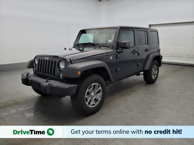 used 2016 Jeep Wrangler Unlimited car, priced at $23,795