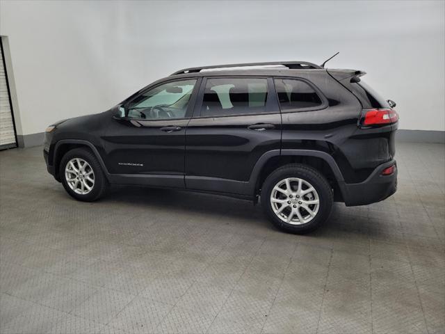 used 2017 Jeep Cherokee car, priced at $16,595