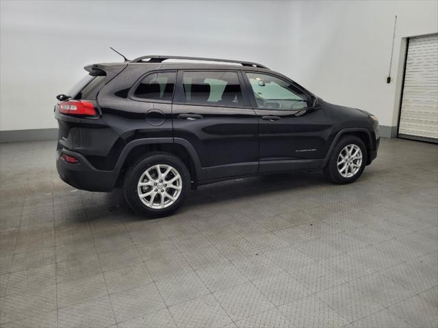 used 2017 Jeep Cherokee car, priced at $16,595