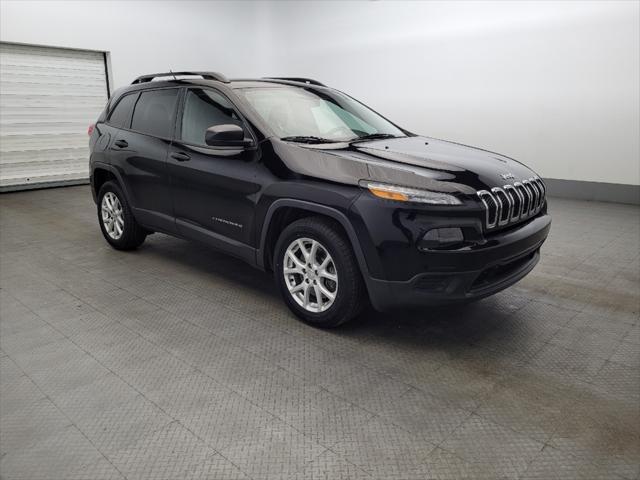 used 2017 Jeep Cherokee car, priced at $16,595