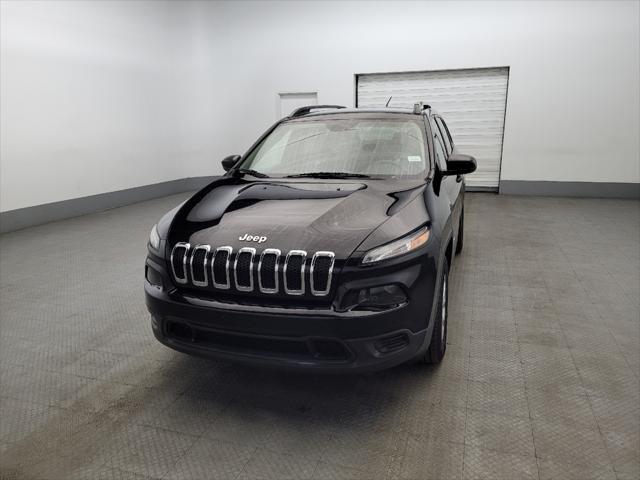 used 2017 Jeep Cherokee car, priced at $16,595