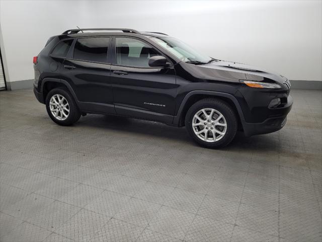 used 2017 Jeep Cherokee car, priced at $16,595