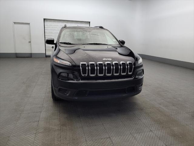 used 2017 Jeep Cherokee car, priced at $16,595