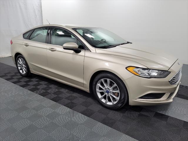 used 2017 Ford Fusion car, priced at $18,895