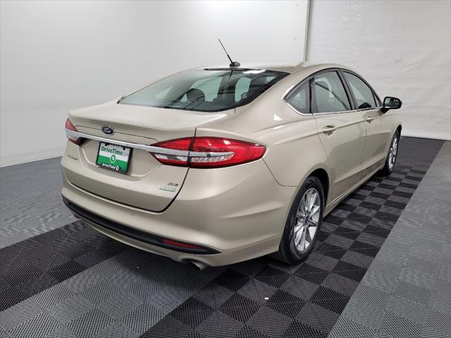 used 2017 Ford Fusion car, priced at $18,895