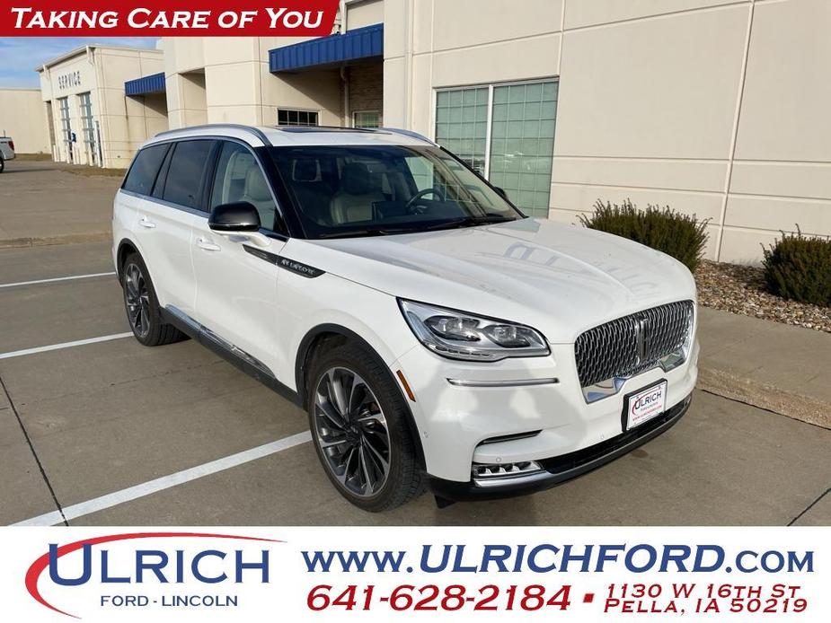 used 2020 Lincoln Aviator car, priced at $39,490