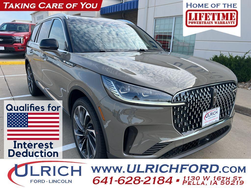 new 2025 Lincoln Aviator car, priced at $80,140
