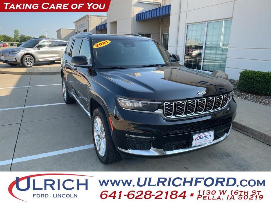 used 2021 Jeep Grand Cherokee L car, priced at $38,390