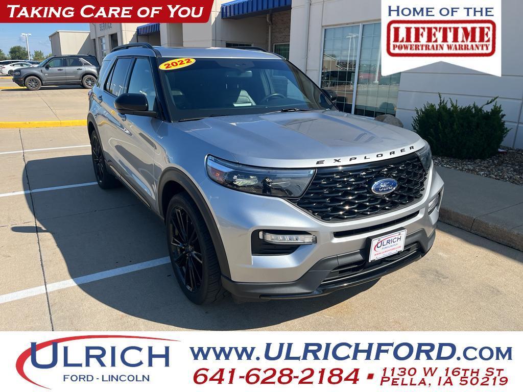 used 2022 Ford Explorer car, priced at $33,985