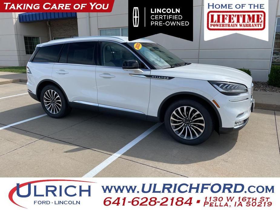 used 2020 Lincoln Aviator car, priced at $44,292
