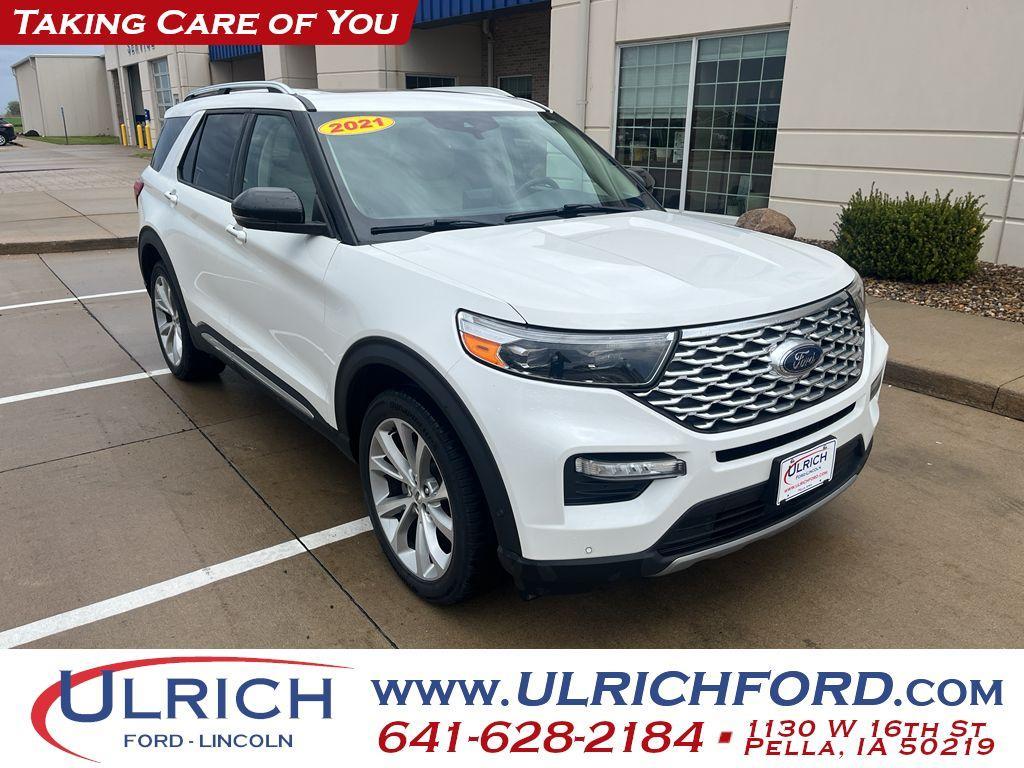 used 2021 Ford Explorer car, priced at $29,450