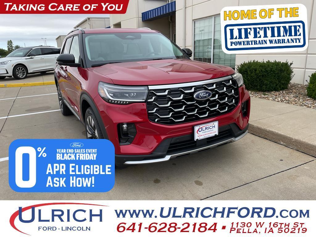 new 2025 Ford Explorer car, priced at $58,510