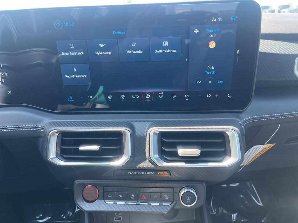 new 2025 Ford Mustang car, priced at $55,260