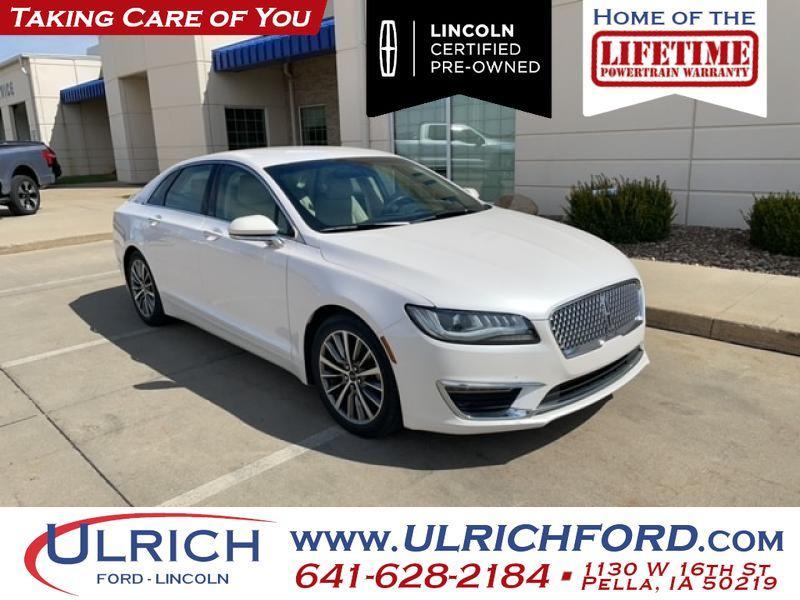 used 2019 Lincoln MKZ car, priced at $23,690