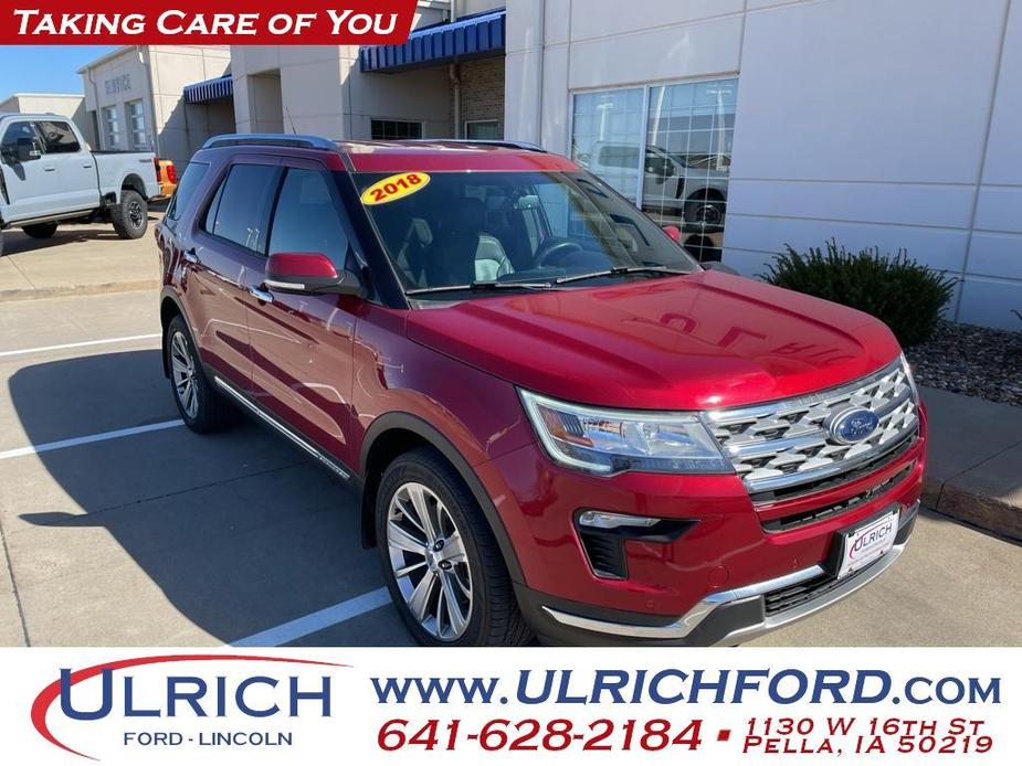 used 2018 Ford Explorer car, priced at $23,485