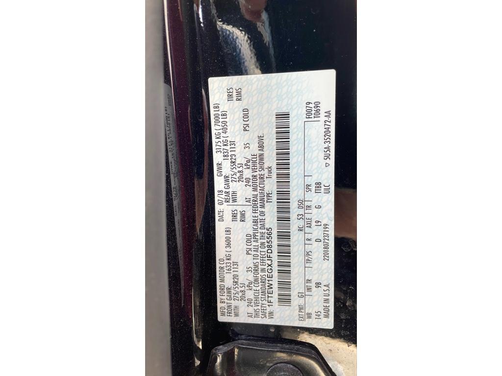 used 2018 Ford F-150 car, priced at $29,985