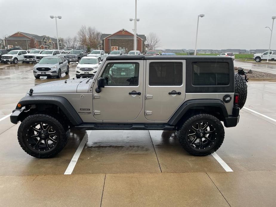 used 2018 Jeep Wrangler JK Unlimited car, priced at $23,475