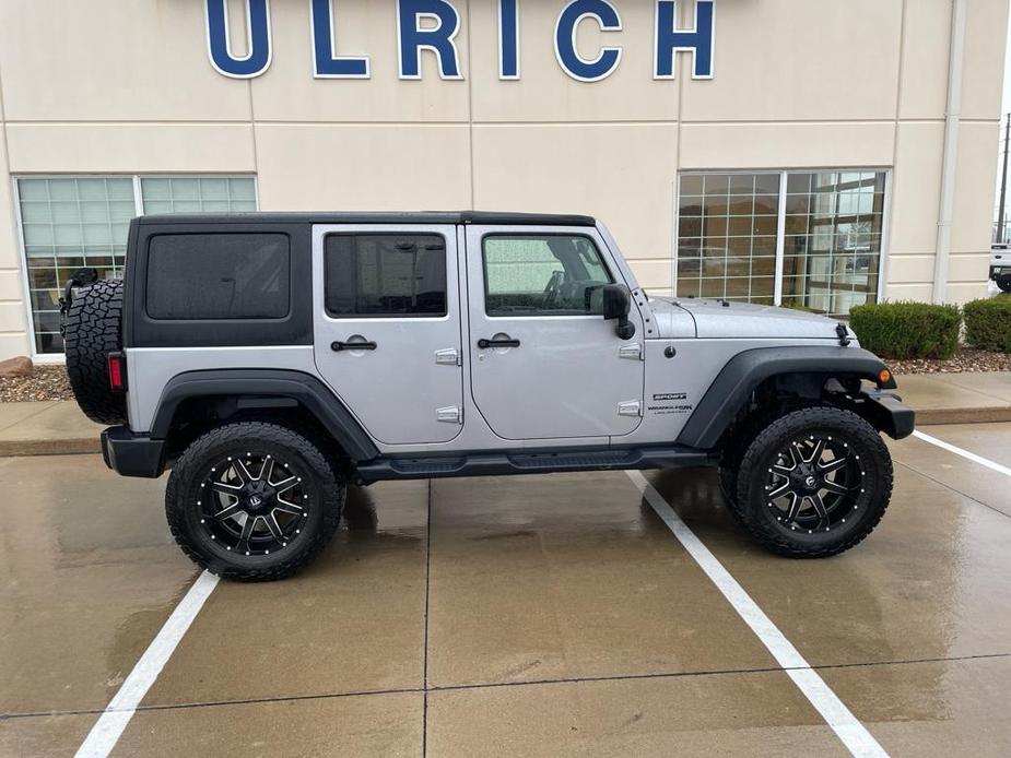 used 2018 Jeep Wrangler JK Unlimited car, priced at $23,475