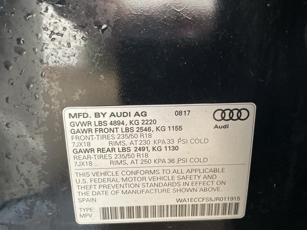 used 2018 Audi Q3 car, priced at $15,495