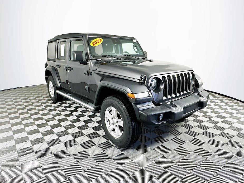 used 2022 Jeep Wrangler Unlimited car, priced at $31,999