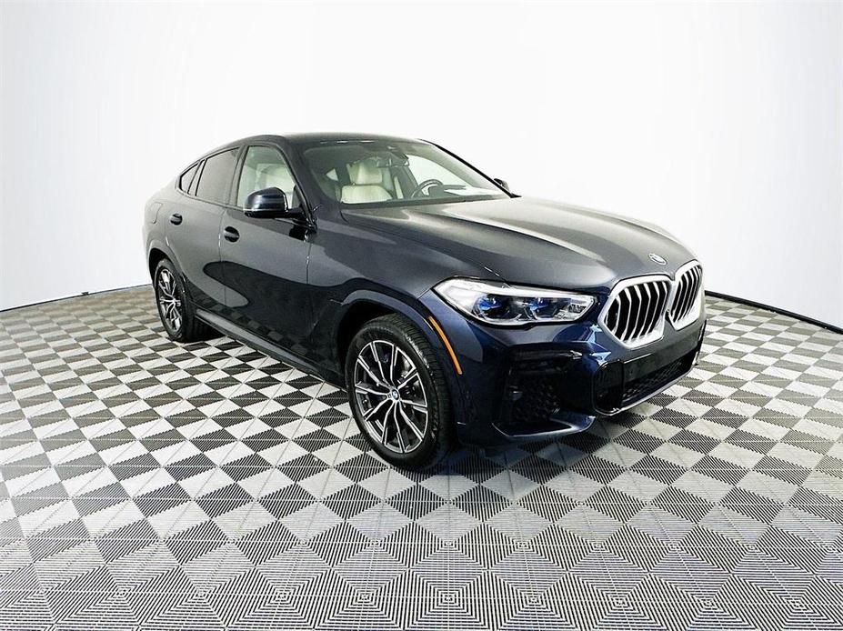 used 2022 BMW X6 car, priced at $57,529