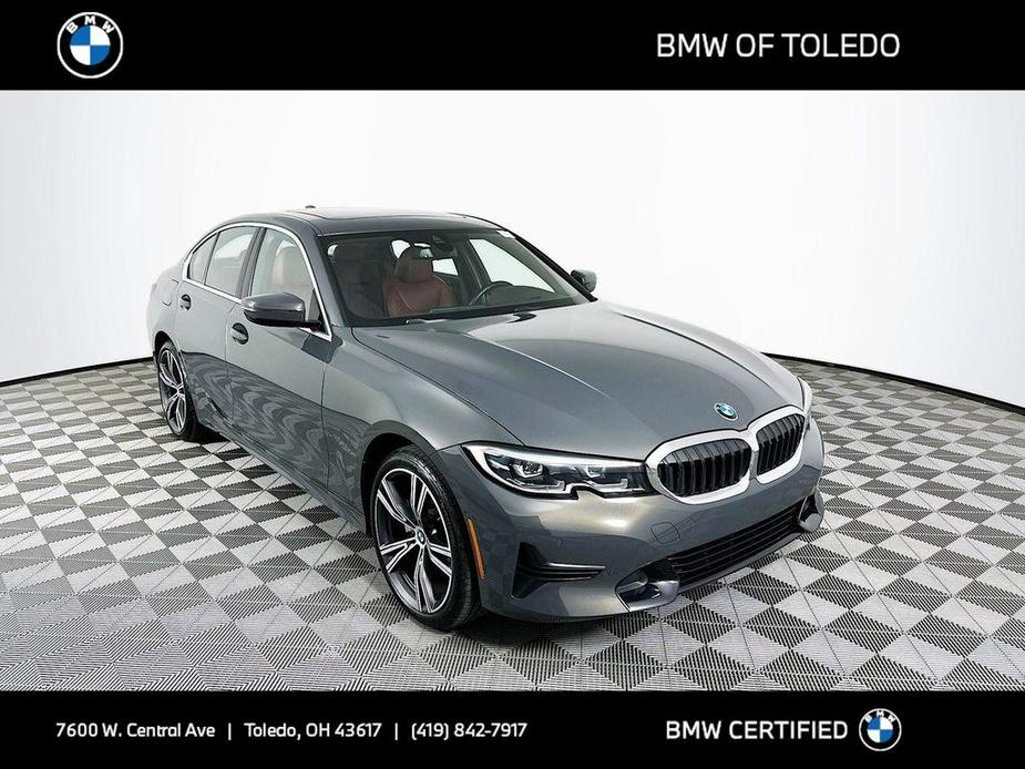 used 2022 BMW 330 car, priced at $32,499