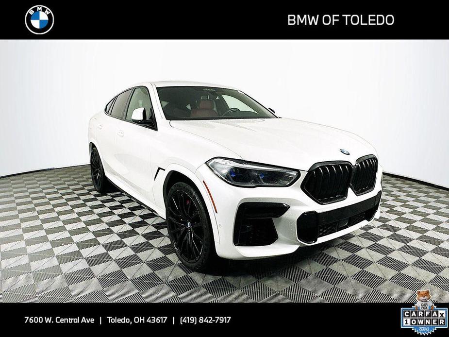 used 2022 BMW X6 car, priced at $59,054