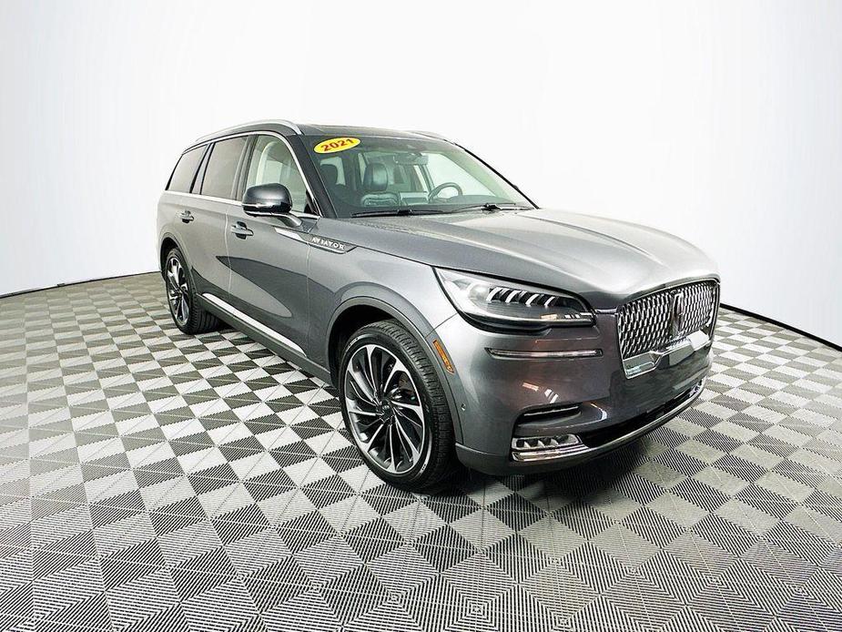 used 2021 Lincoln Aviator car, priced at $38,499