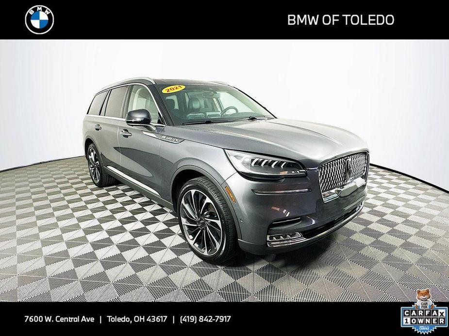 used 2021 Lincoln Aviator car, priced at $38,499