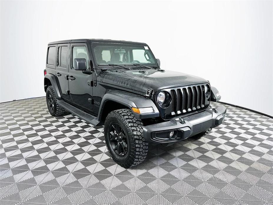 used 2022 Jeep Wrangler Unlimited car, priced at $33,699