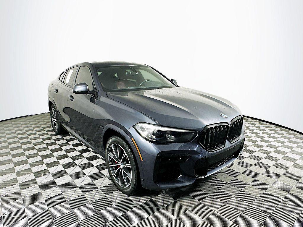 used 2022 BMW X6 car, priced at $54,399