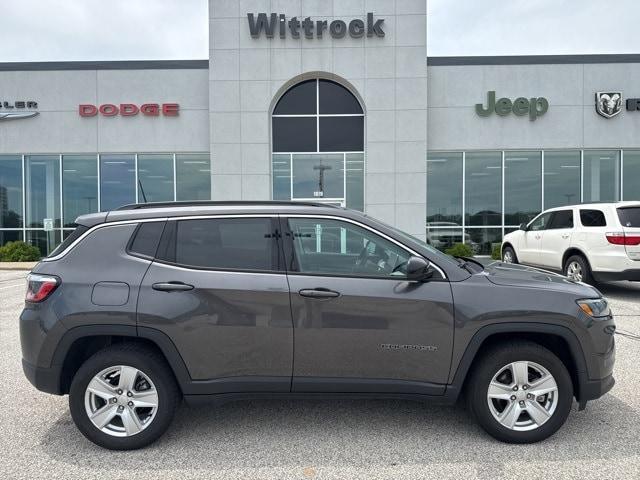 used 2022 Jeep Compass car, priced at $21,213