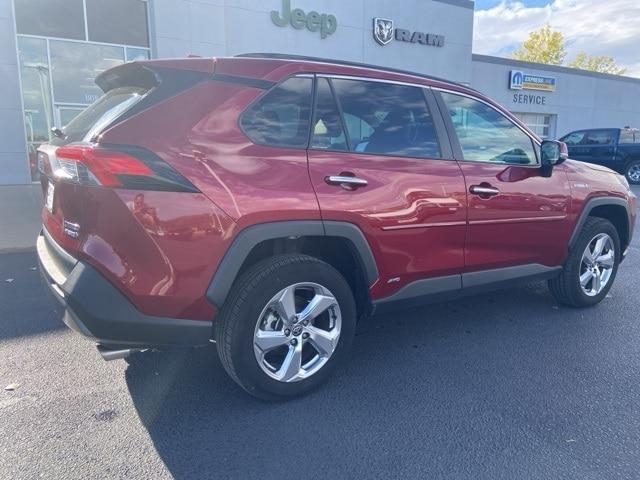 used 2021 Toyota RAV4 Hybrid car, priced at $28,498