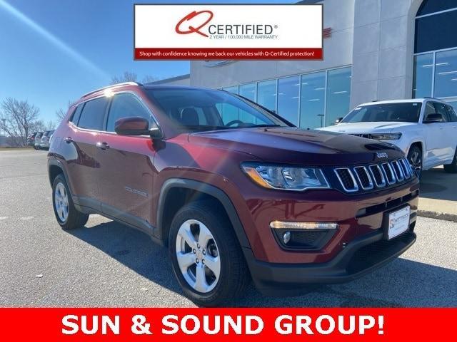 used 2021 Jeep Compass car, priced at $22,873