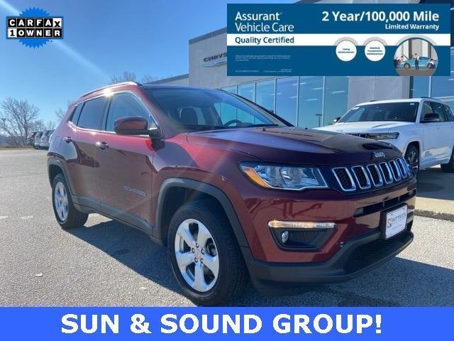 used 2021 Jeep Compass car, priced at $22,497