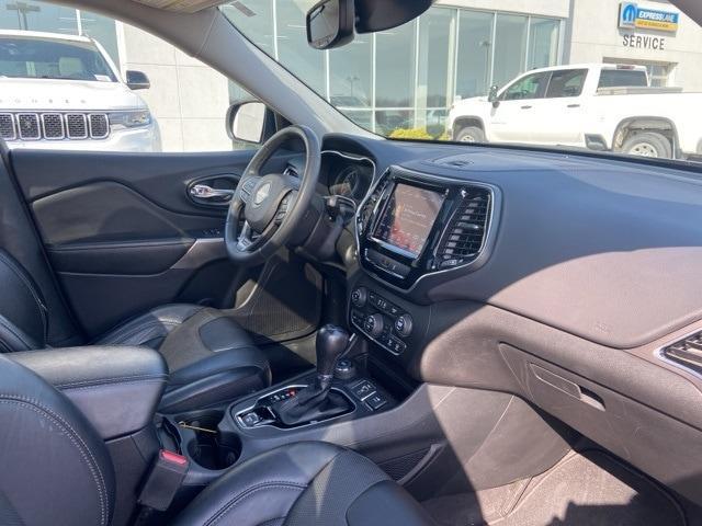 used 2022 Jeep Cherokee car, priced at $25,658