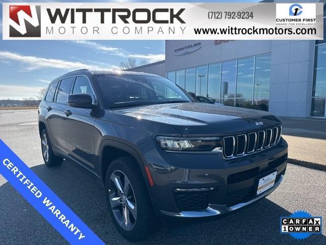 used 2022 Jeep Grand Cherokee L car, priced at $34,688