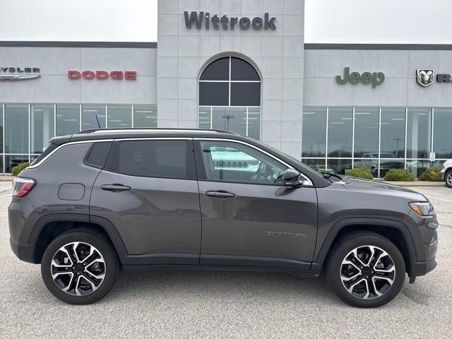 used 2022 Jeep Compass car, priced at $24,250