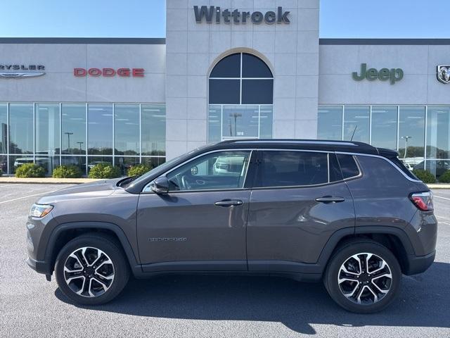 used 2022 Jeep Compass car, priced at $22,592