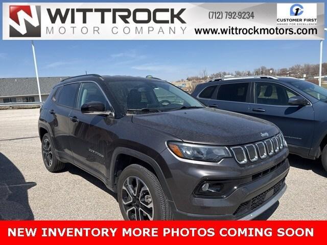 used 2022 Jeep Compass car, priced at $24,250