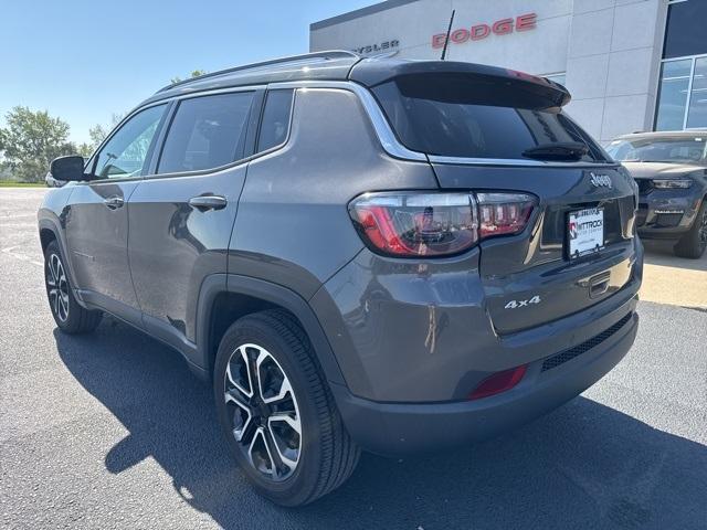 used 2022 Jeep Compass car, priced at $22,592