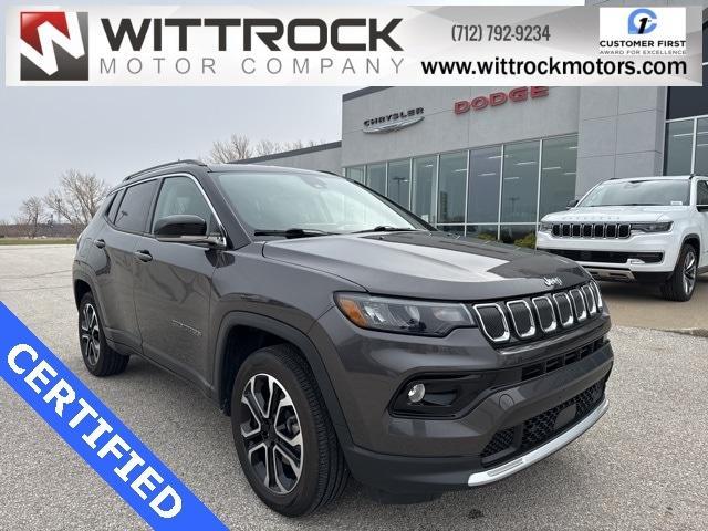 used 2022 Jeep Compass car, priced at $24,250