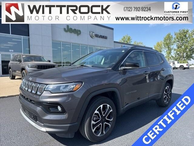 used 2022 Jeep Compass car, priced at $22,592