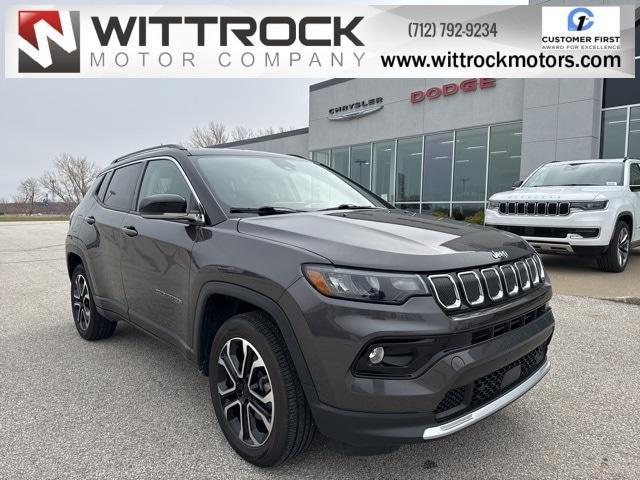 used 2022 Jeep Compass car, priced at $24,250