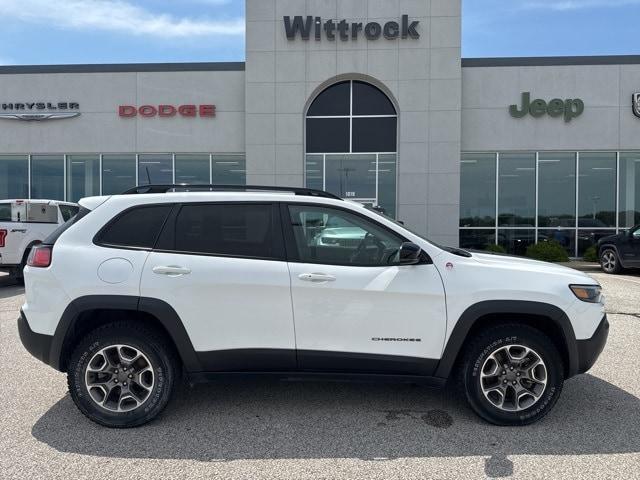 used 2022 Jeep Cherokee car, priced at $28,430