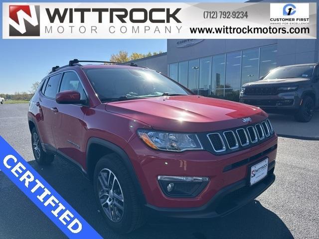 used 2018 Jeep Compass car, priced at $17,325