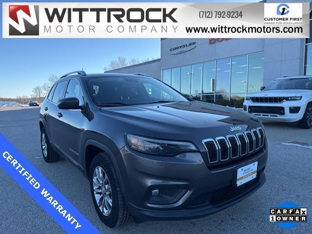 used 2021 Jeep Cherokee car, priced at $21,965