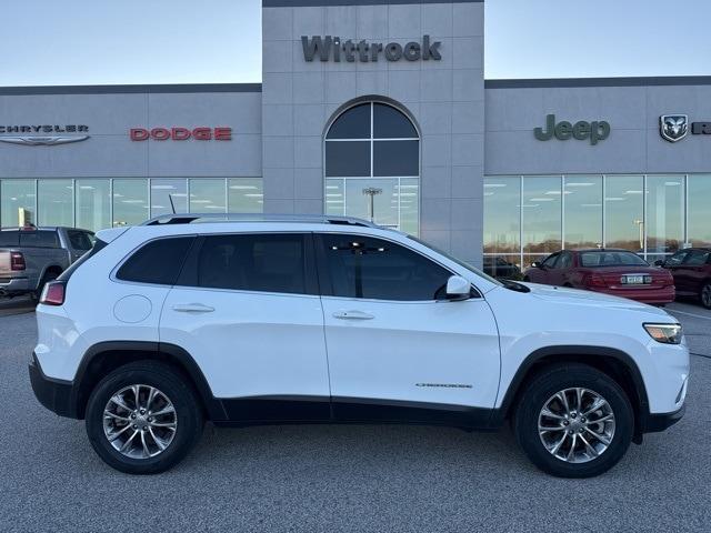 used 2021 Jeep Cherokee car, priced at $24,215